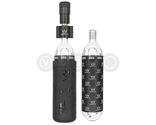 Насос Peaty's Holeshot CO2 Tyre Inflator, MTB 25g, Black