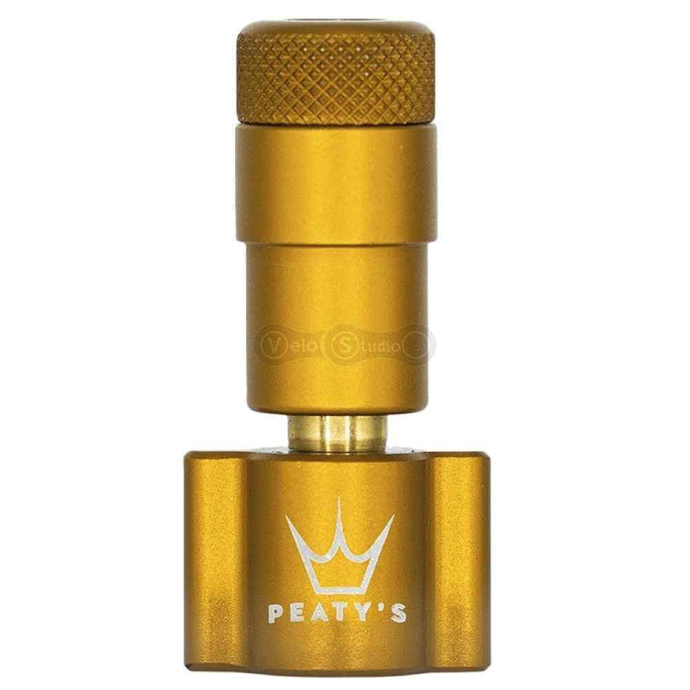 Адаптер картриджа-баллона Peaty's Holeshot CO2 Tyre Inflator Head, Bourbon