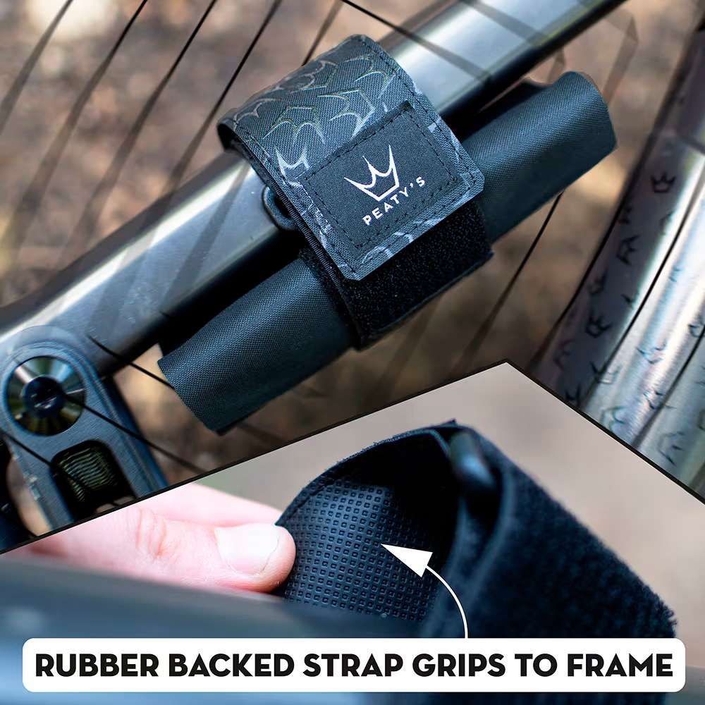 Сумка для инструментов на раму Peaty's HoldFast Trail Tool Wrap, Nightrider Black