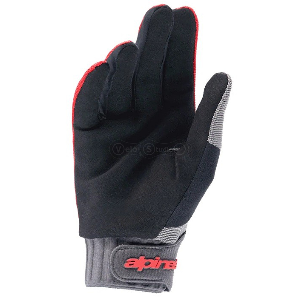 Вело перчатки Alpinestars A-Dura Red Fluo, M