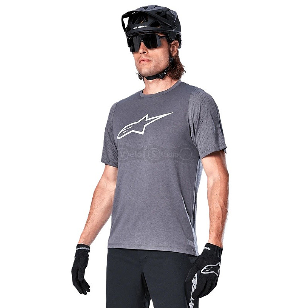 Джерсі Alpinestars A-Dura Dri Astar Jersey - SS Dark Gray, XXL