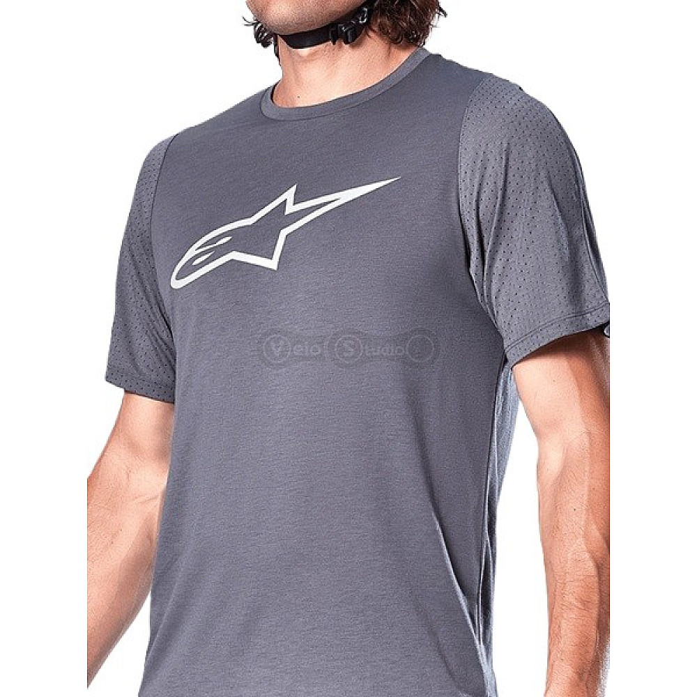 Джерсі Alpinestars A-Dura Dri Astar Jersey - SS Dark Gray, XXL