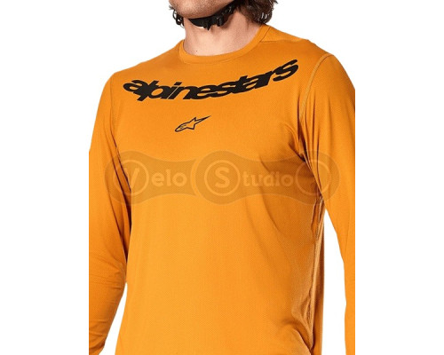 Джерси Alpinestars A-Dura Rocker Jersey - LS Dark Gold, M