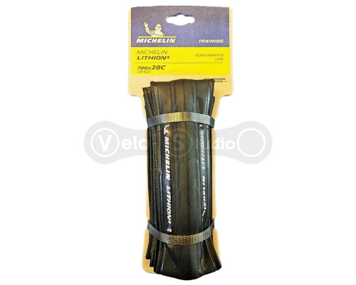 Вело покрышка Michelin LITHION 4 700x28C (28-622) 3x60TPI, чёрная