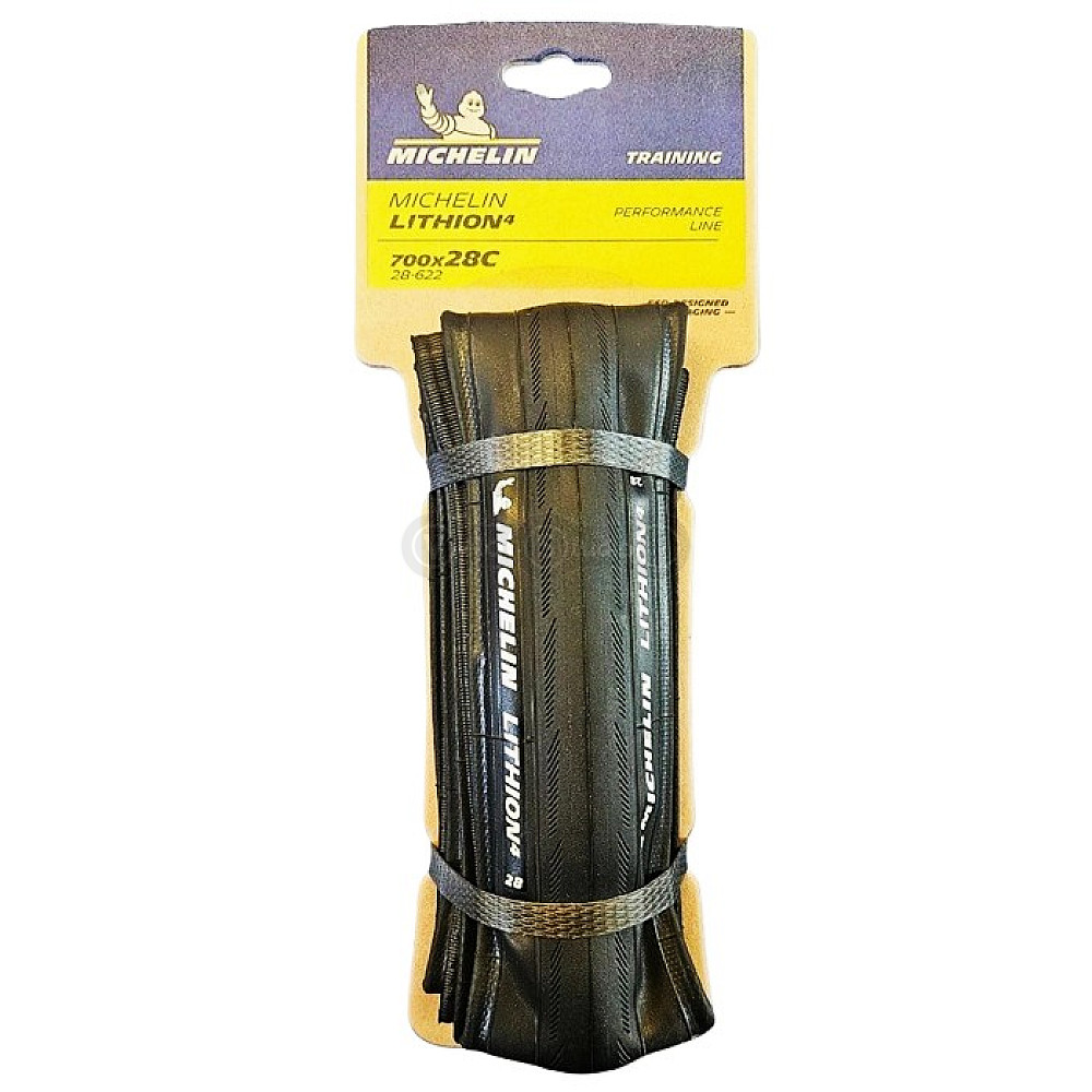 Вело покрышка Michelin LITHION 4 700x30C (30-622) 3x60TPI 308г, чёрная