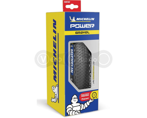 Вело покрышка Michelin POWER GRAVEL 700x47C (47-622) Tubeless Ready