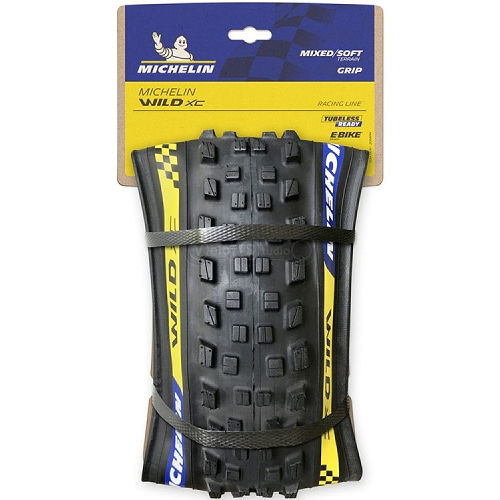 Вело покрышка Michelin WILD XC Racing, 29x2.35 2x150TPI Tubeless Ready