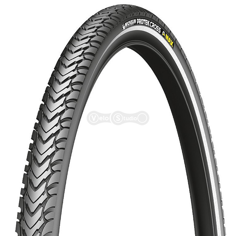 Вело покришка Michelin PROTEK CROSS MAX 28x1.60, 30TPI, світловідбивна