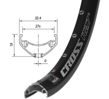 Обід Mach1 CROSS-R 27 29 дюймів, 28 спиць, Tubeless Ready