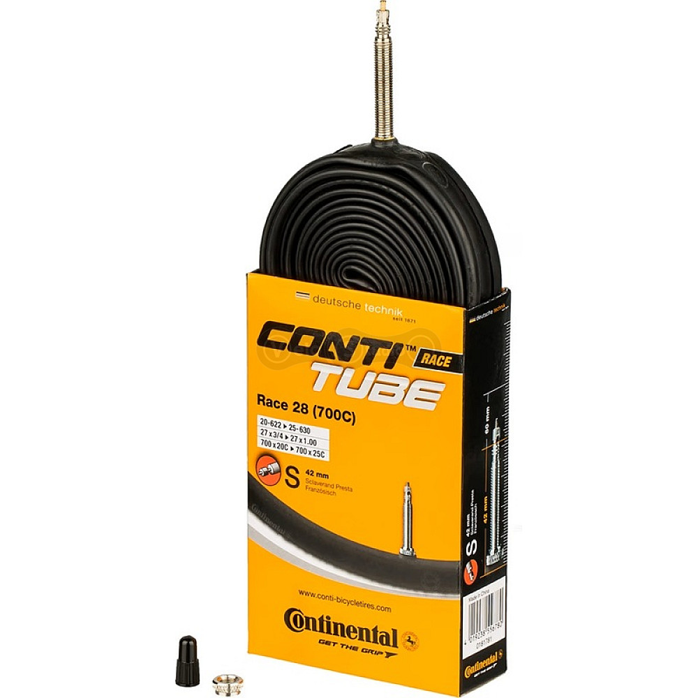 Вело камера Continental Race 700 x 20C/25C, 18-622/25-630, S6, 160 г