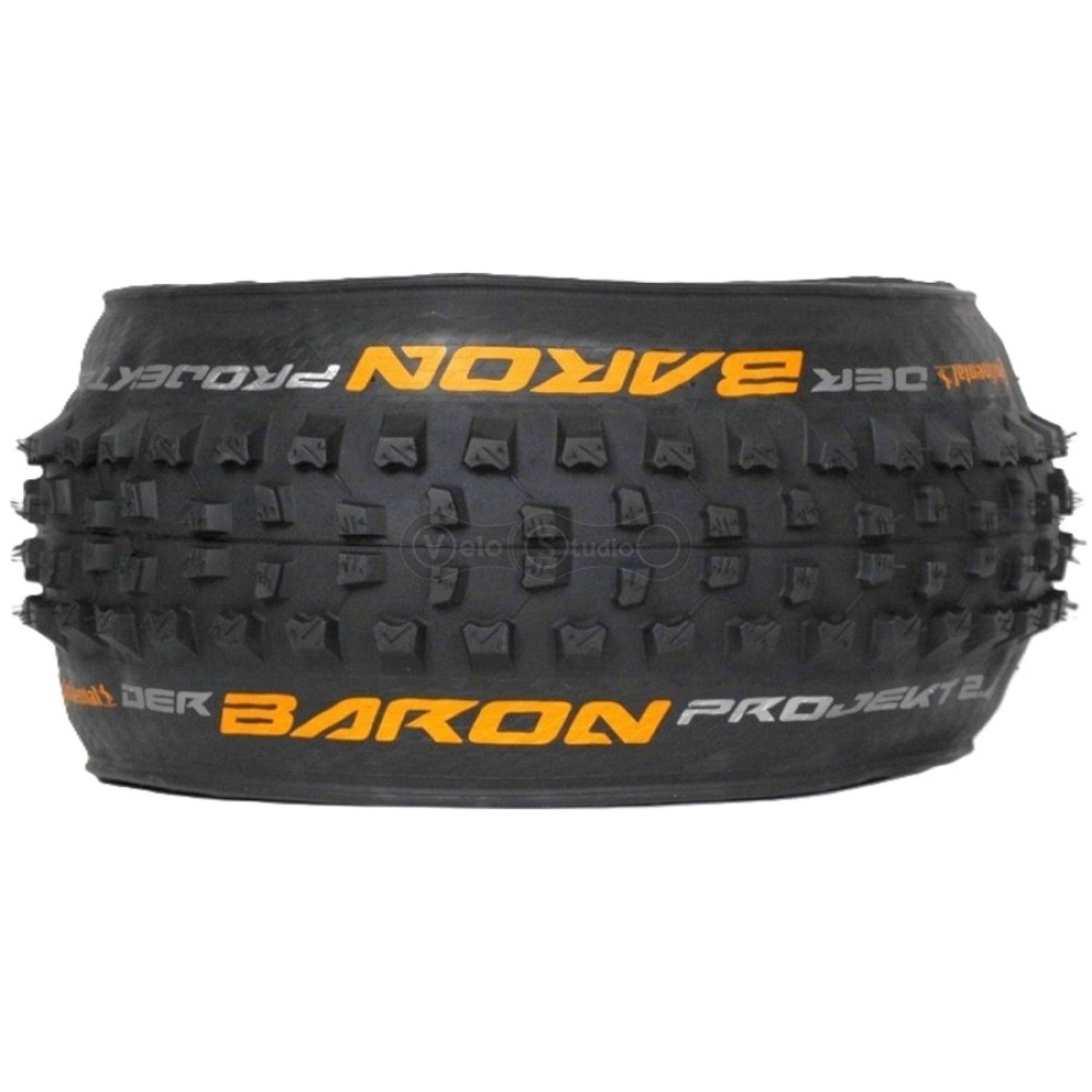 Вело покрышка Continental Der Baron Projekt 27.5"x2.4, ProTection Apex, Tubeless Ready
