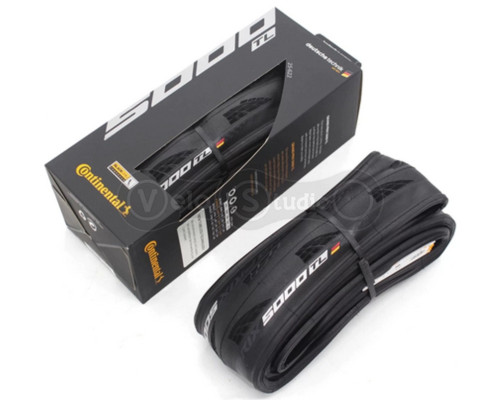 Вело покрышка Continental Grand Prix 5000 700 x 28C, черная, складная, skin