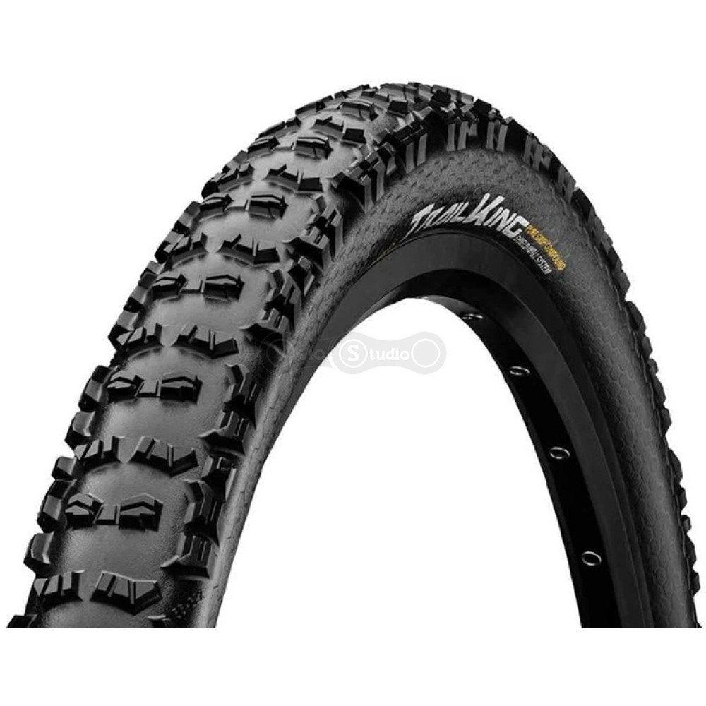 Вело покрышка Continental Trail King, 27.5"х2.40, BlackChili, ProTection Apex, Tubeless Ready