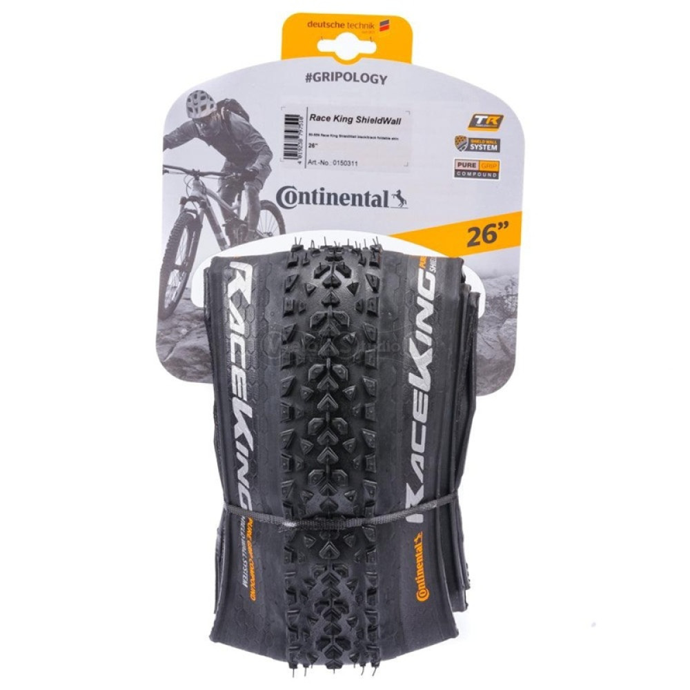 Вело покришка Continental Cross King ShieldWall 26 x 2.30, Tubeless Ready, Black