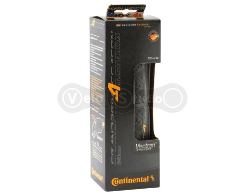 Вело покришка Continental Grand Prix 4 Season 700 x 23C, складана, skin BlackEdition