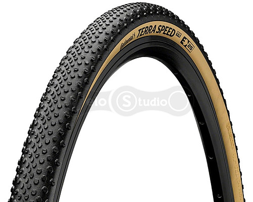Вело покришка Continental Terra Speed ProTection 700 x 35C чорна/кремова, Tubeless Ready