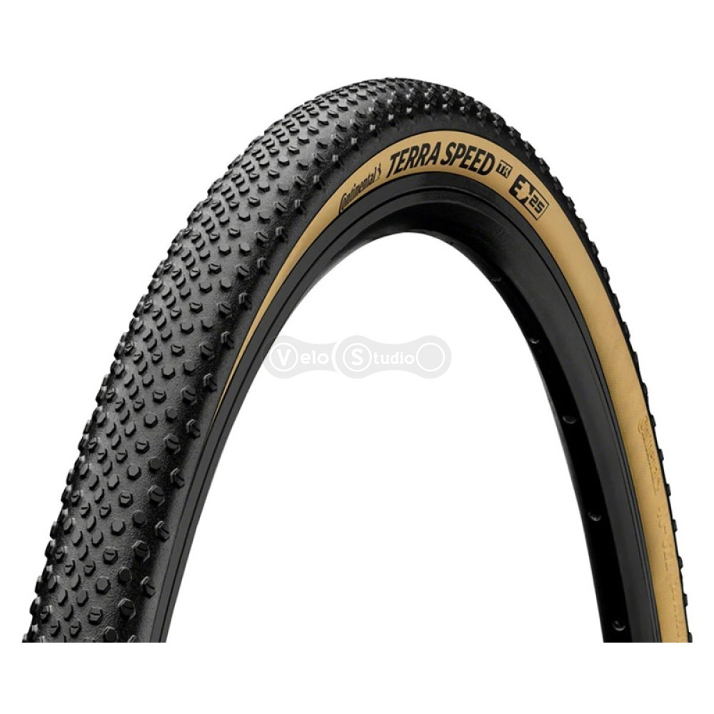 Вело покришка Continental Terra Speed ProTection 700 x 40C чорна/кремова, Tubeless Ready