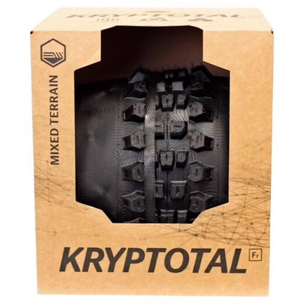 Вело покрышка Continental Kryptotal-F Downhill 27,5 x 2.40, SuperSoft, Tubeless Ready, черная