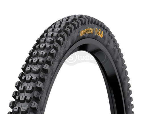 Вело покришка Continental Kryptotal-F Downhill 27,5 x 2.40, SuperSoft, Tubeless Ready, чорна