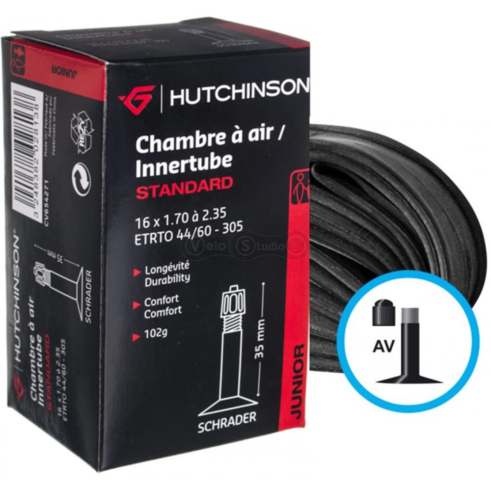 Вело камера HUTCHINSON CH 16X1.70-2.35 VS