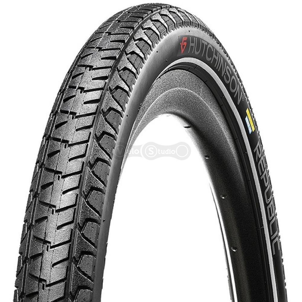 Вело покришка HUTCHINSON ENV REPUBLIC 700X50, Mono-compound, Black