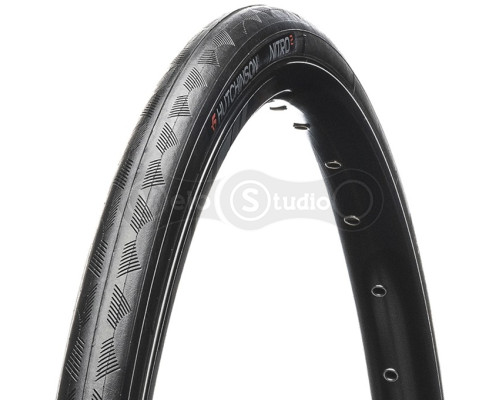 Вело покрышка HUTCHINSON NITRO 2 700X23, Mono-compound, Black