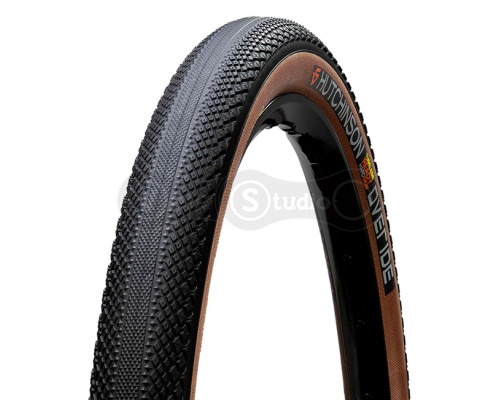 Вело покрышка HUTCHINSON OVERIDE 700X50, Hardskin, Tubeless Ready, Tan Walls