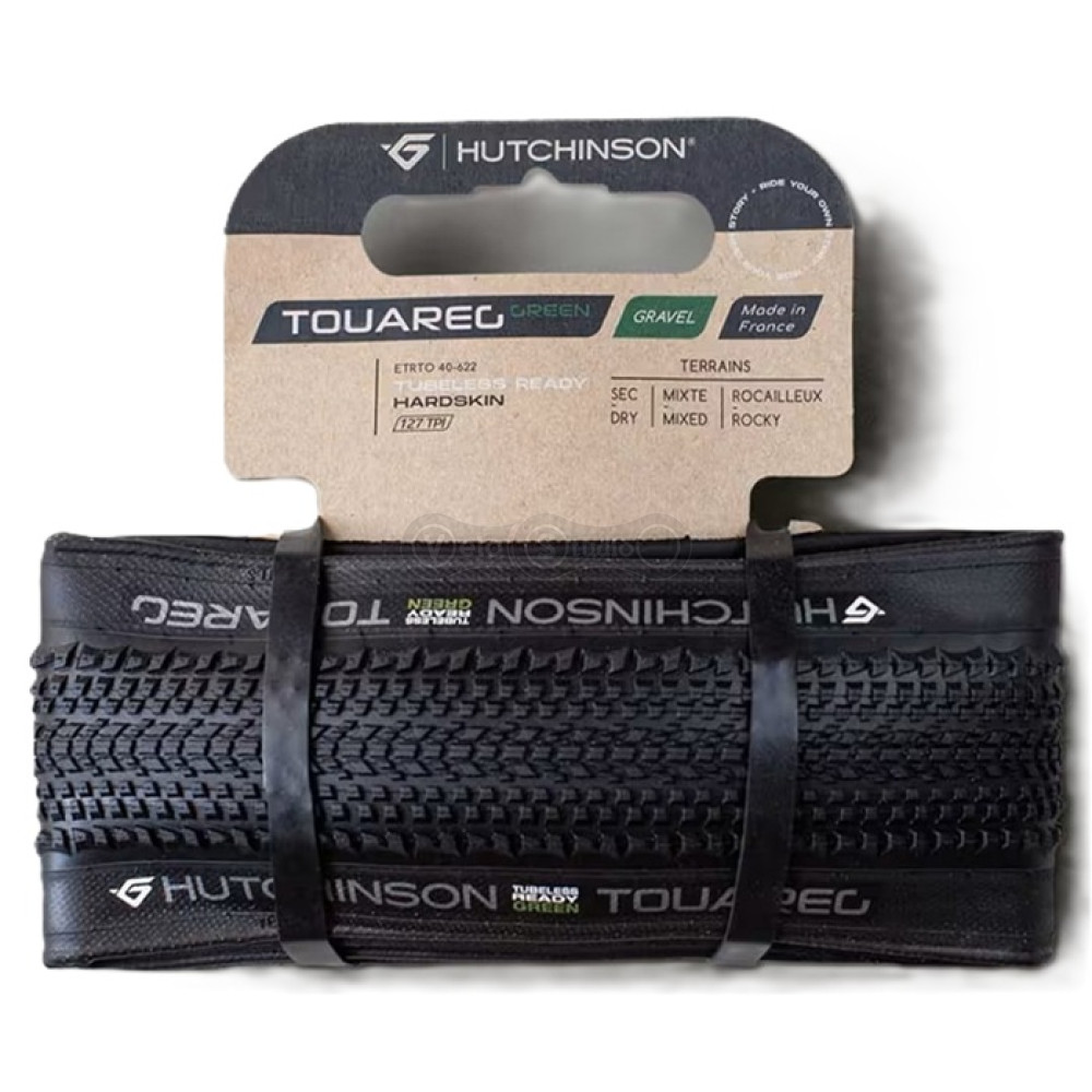 Вело покрышка HUTCHINSON TOUAREG 650X47, Reinforced+, Tubeless Ready, Black