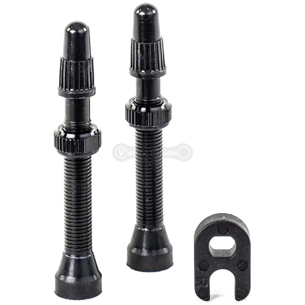 Ниппели для бескамерки HUTCHINSON KIT VALVE 44MM TL X 2+ ключ