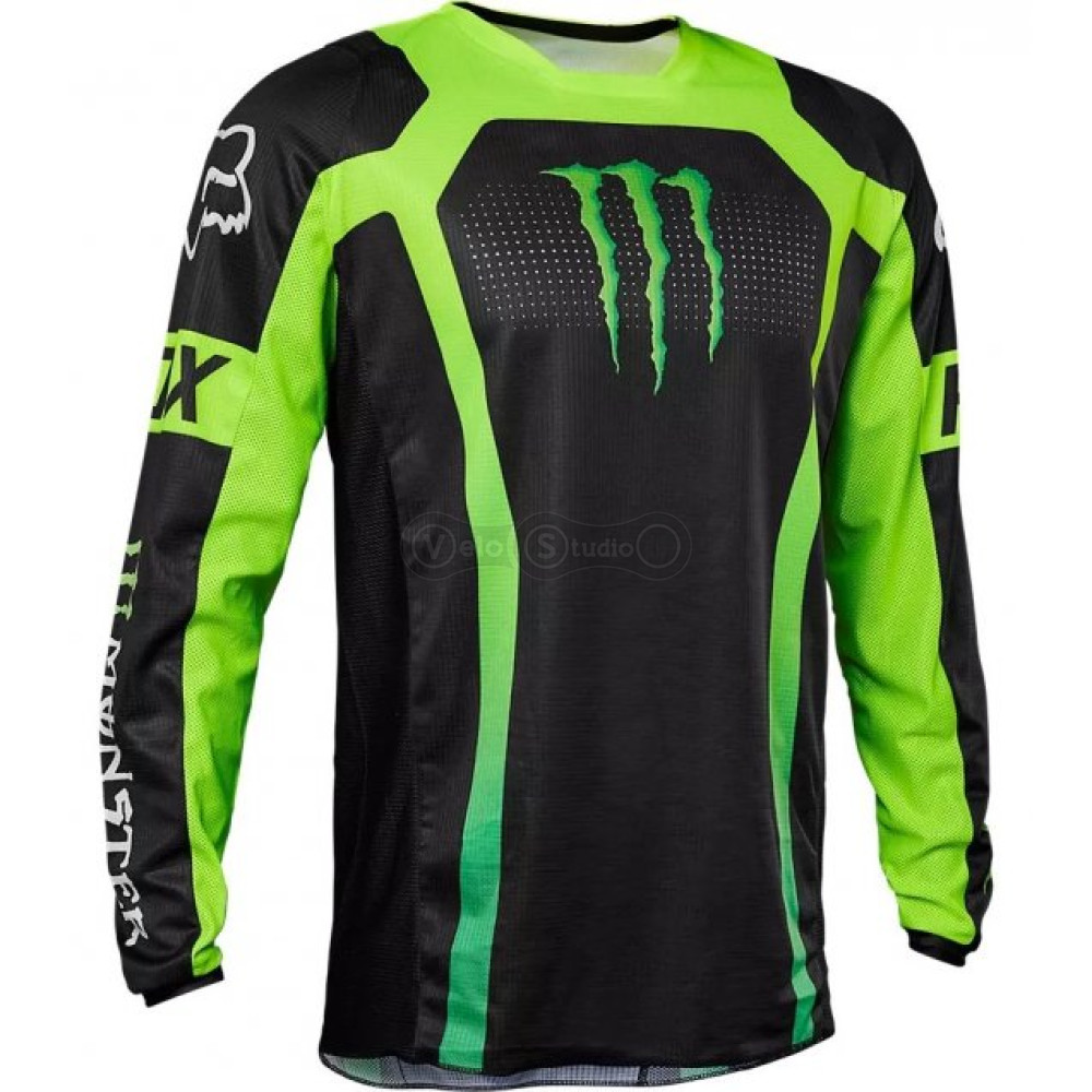 Джерси FOX 180 Monster Jersey чёрная размер XS