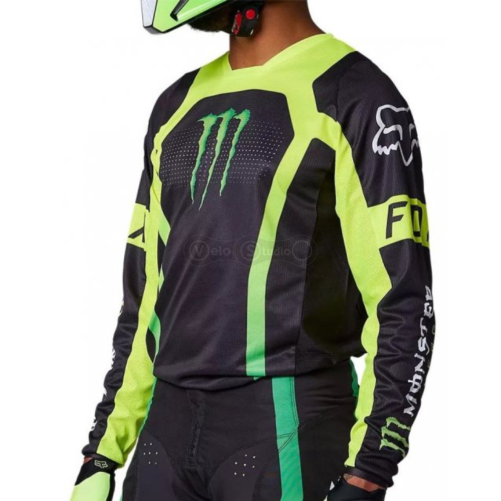 Джерси FOX 180 Monster Jersey чёрная размер XS