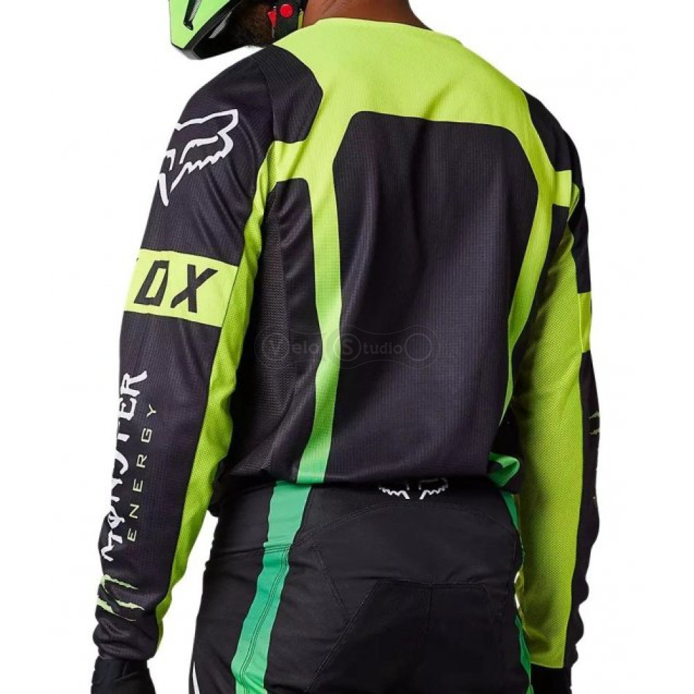 Джерси FOX 180 Monster Jersey чёрная размер XS