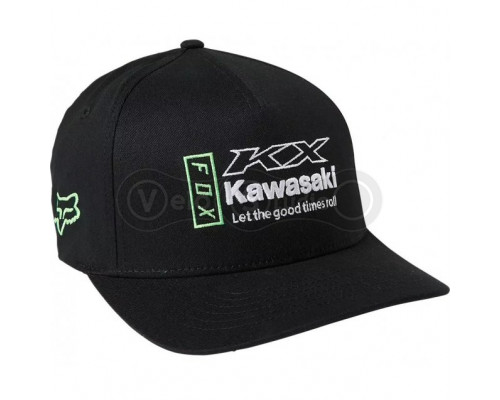 Кепка FOX KAWI Flexfit Hat Black розмір S/M