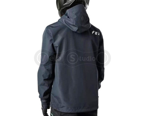 Куртка-дождевик FOX Ranger Off-Road Packable Rain Jacket Black размер M
