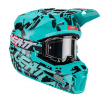 Мотошлем Leatt Helmet Moto 3.5 Fuel XS (53-54 см) + Маска Velocity
