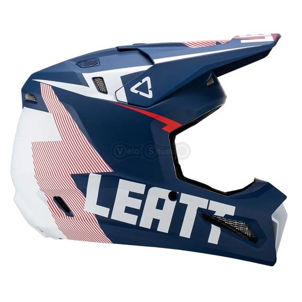 Мотошолом Leatt Helmet Moto 3.5 Royal S (55-56 см) + Маска Velocity