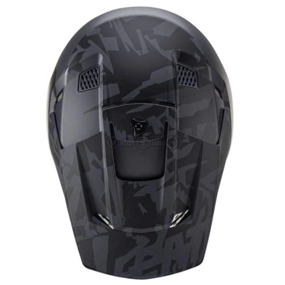 Мотошолом Leatt Helmet Moto 3.5 Stealth S (55-56 см) + Маска Velocity