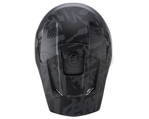 Мотошлем Leatt Helmet Moto 3.5 Stealth S (55-56 см) + Маска Velocity
