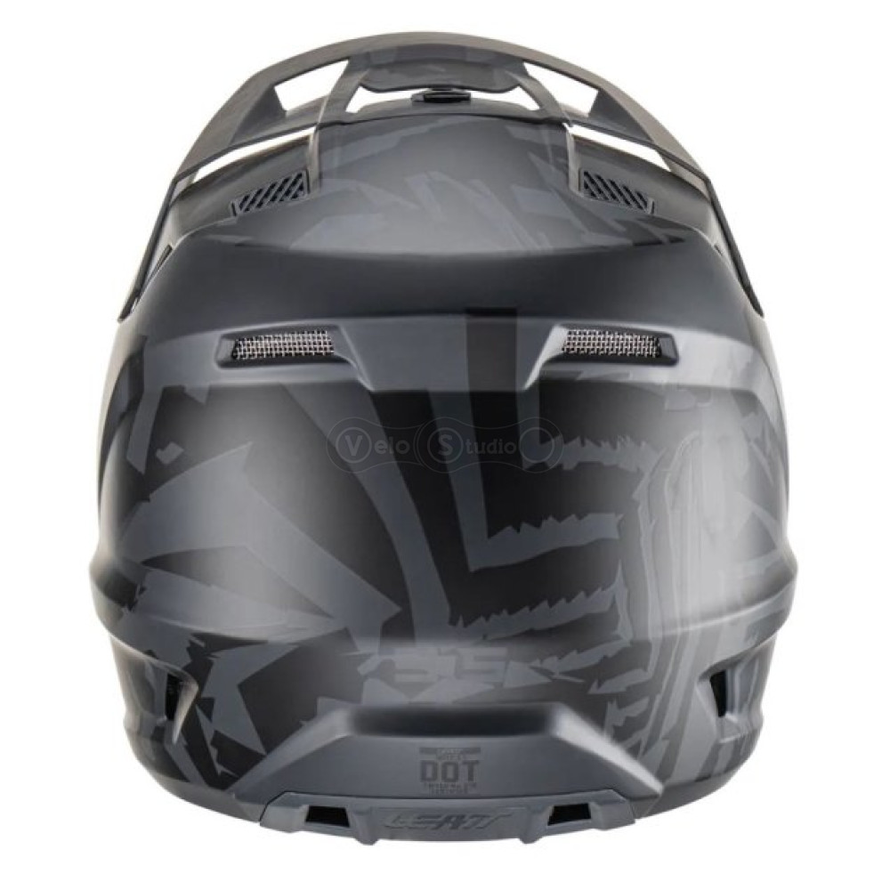 Мотошолом Leatt Helmet Moto 3.5 Stealth S (55-56 см) + Маска Velocity