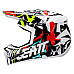 Мотошолом Leatt Helmet Moto 3.5 Zebra XS (53-54 см) + Маска Velocity