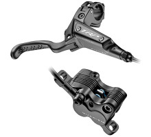 Дисковые задние гидравлические тормоза TRP Quadiem G-Spec-RH R 4 поршня, 1900мм, черные