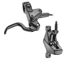 Гідравлічне гальмо TRP C2.3RX 4 поршня, 1900мм, під ротор 2,3мм, переднє, чорне