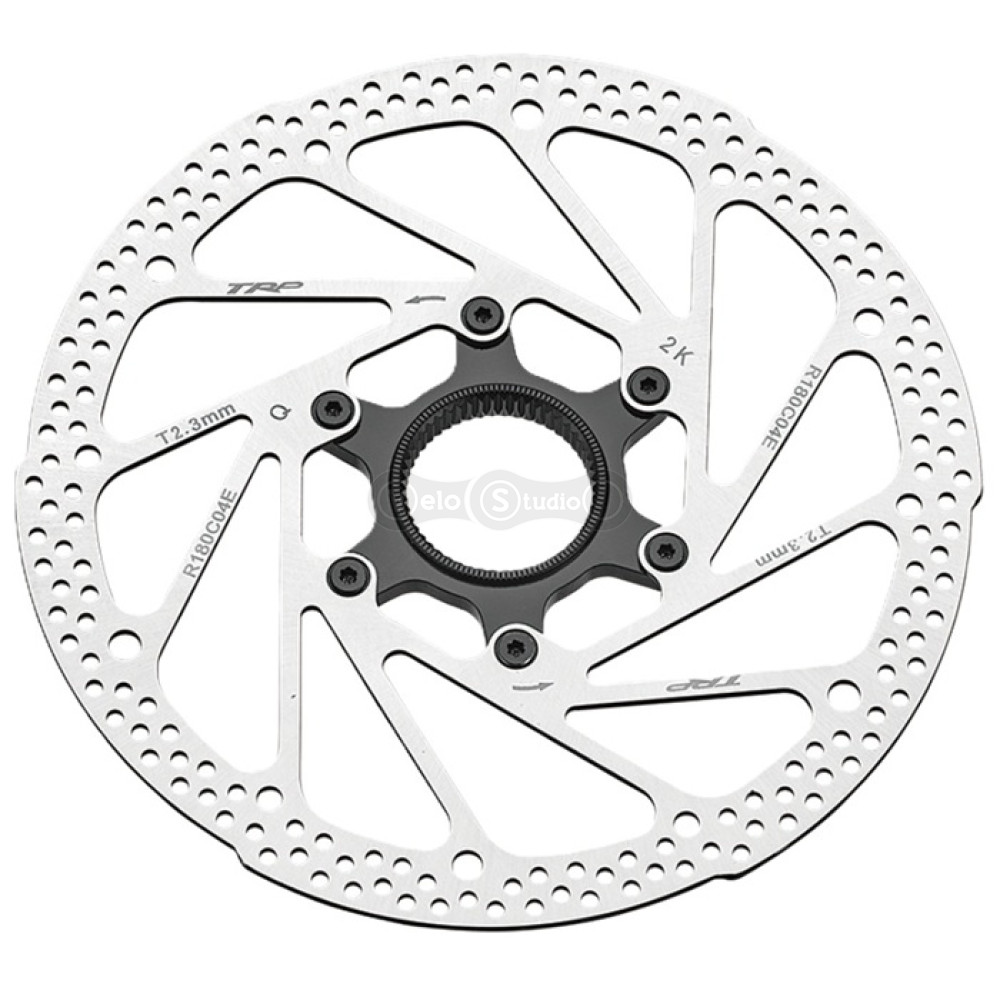 Тормозной ротор TRP R203C04E, Center Lock, толщина 2,3мм, 203мм