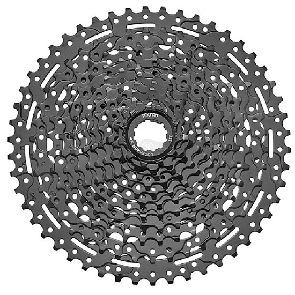 Касета TEKTRO CS-M5100-11, 11-50T на 11 швидкостей, чорна