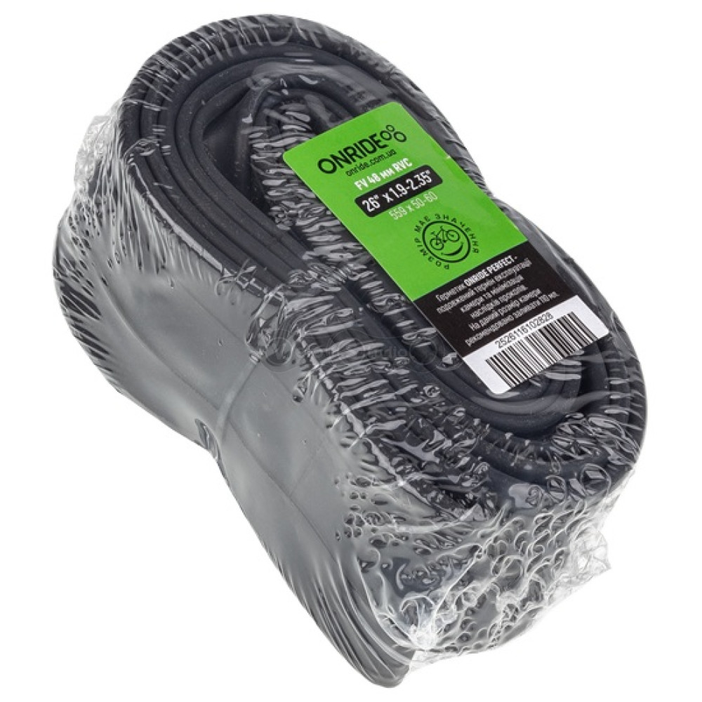 Вело камера ONRIDE Classic 26"x1.9-2.35" (559x50-60) FV 48 RVC (polybag)