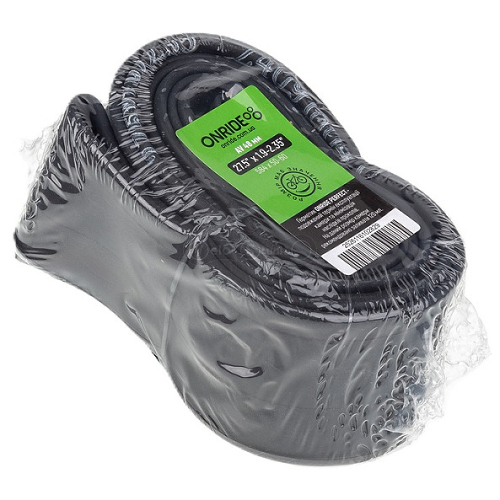 Вело камера ONRIDE Classic 27,5"x1.9-2.35" (584x50-60) AV 48 (polybag)