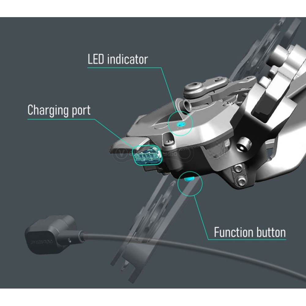 Задний переключатель Shimano RD-R8150-GS Ultegra Di2 12 скоростей