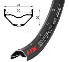 Обод Remerx ENDURO PLUS RX 2030, 29, 622x30, 28 отв, FV, E-Bike, Tubeless Ready