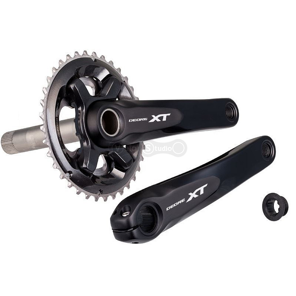 Шатуны Shimano FC-M8000-2x11 DEORE XT, Hollowtech 175мм 34x24T