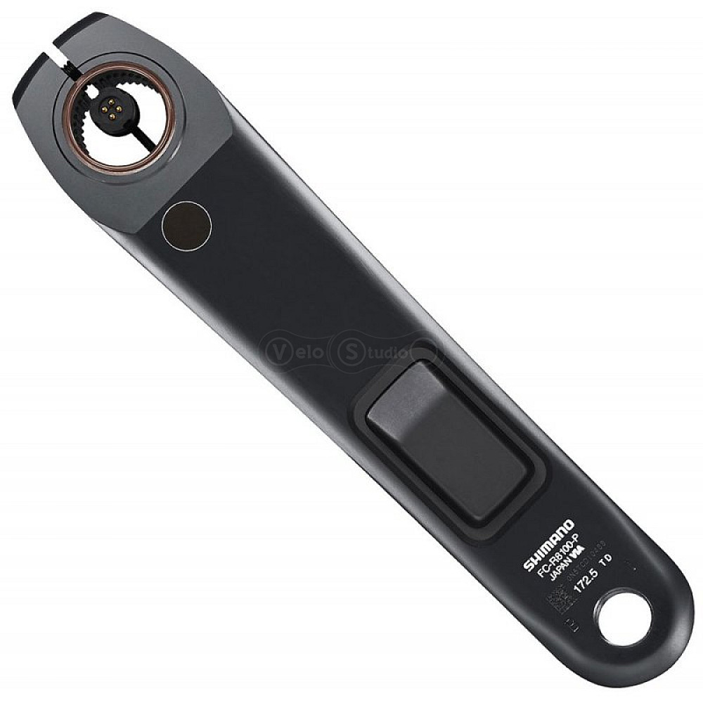 Шатуны Shimano FC-R8100-P 2x12 скоростей 172,5 мм 52x36 с измерителем мощности